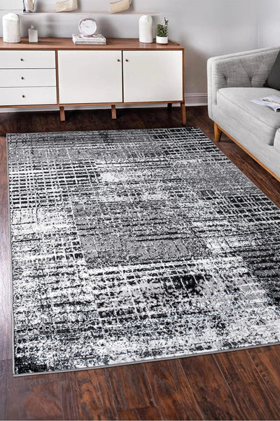 Tokyo Distressed Rug - Grey 106