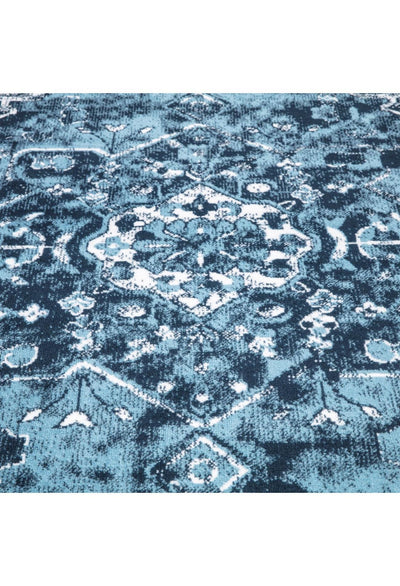 Tokyo Distressed Rug - Blue 108