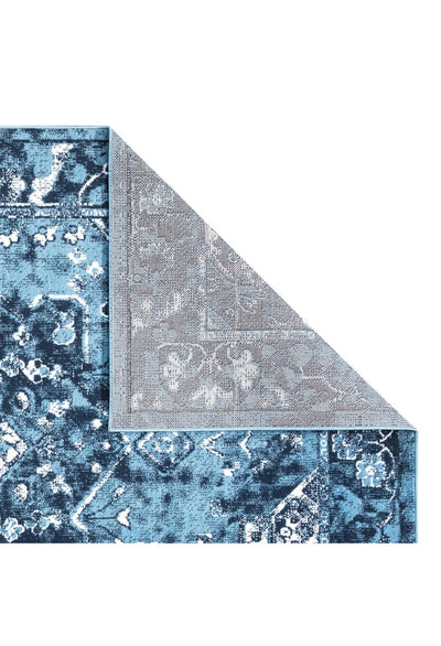 Tokyo Distressed Rug - Blue 108