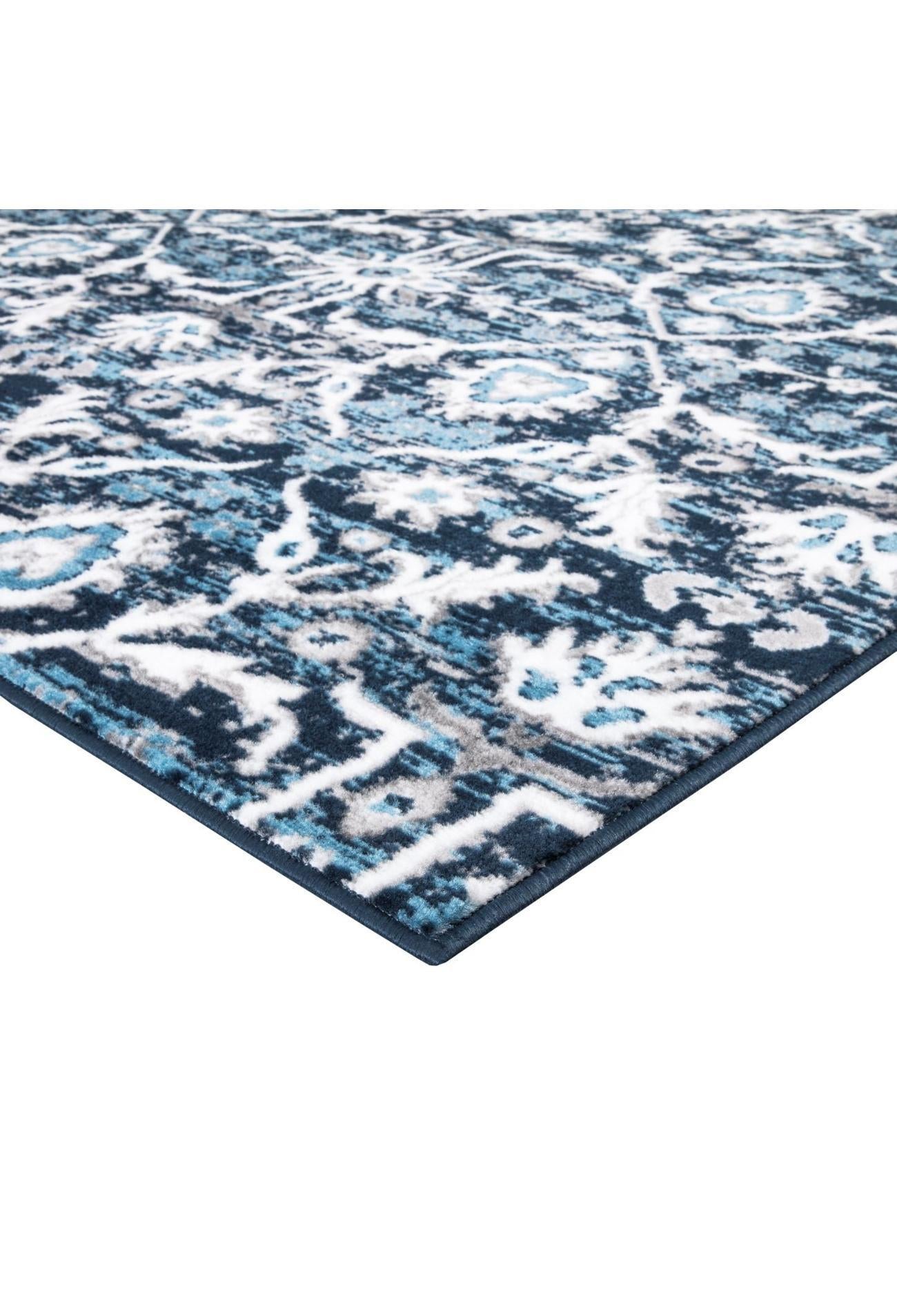 Tokyo Abstract Rug - Blue 102