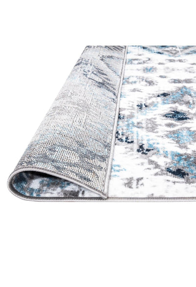 Tokyo Distressed Rug - Blue 105