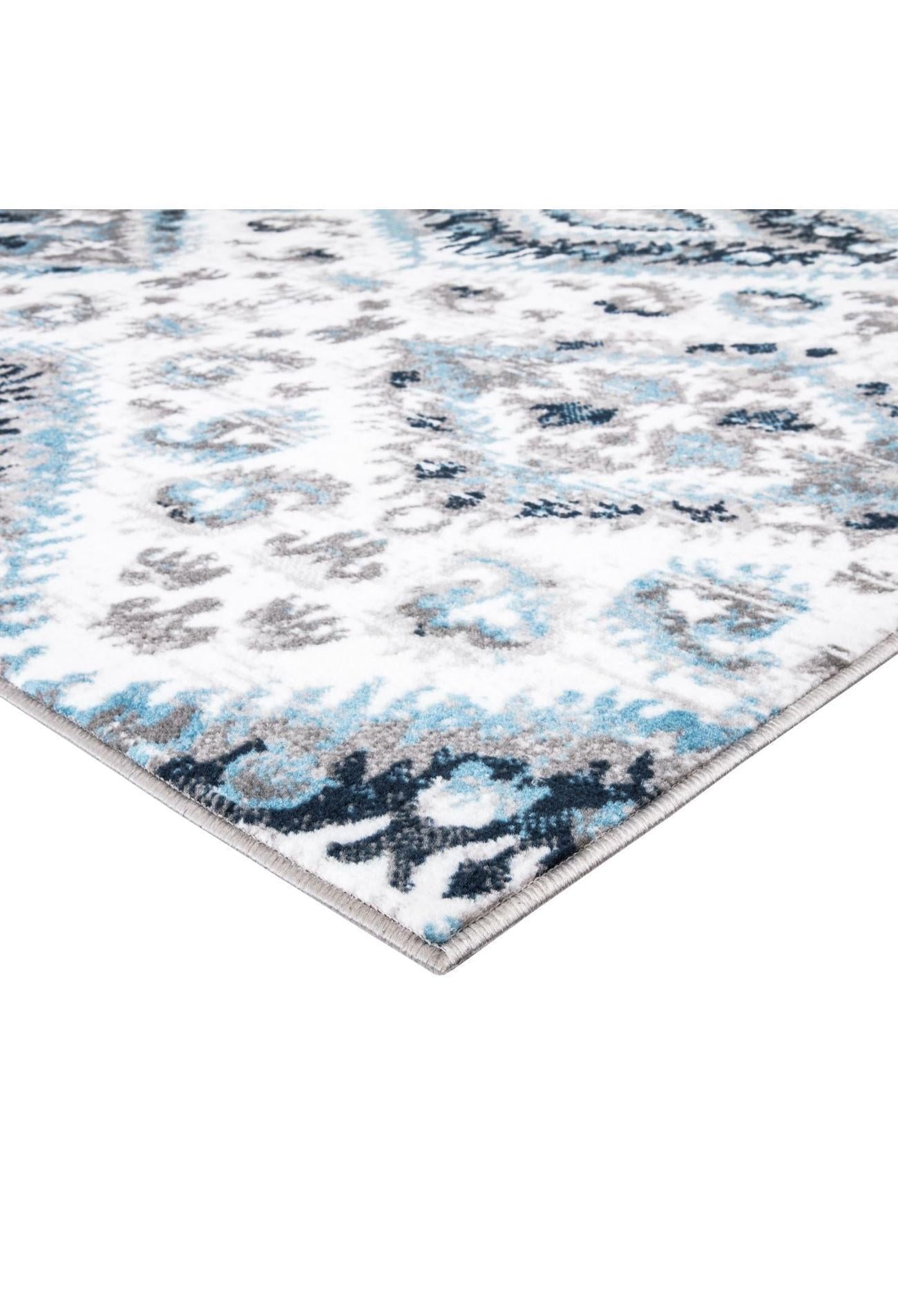 Tokyo Distressed Rug - Blue 105