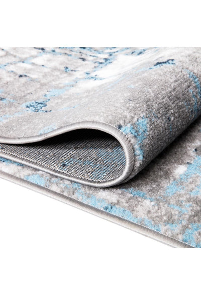 Tokyo Abstract Rug - Blue 101