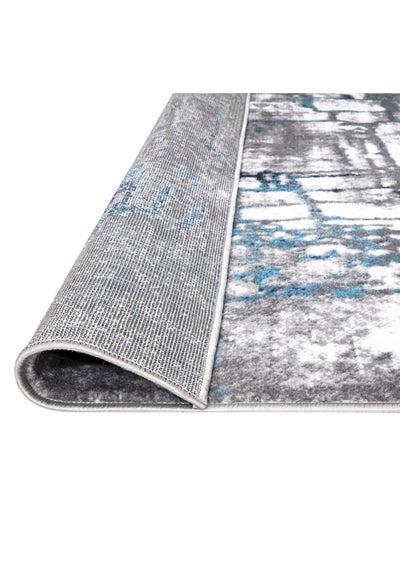 Tokyo Abstract Rug - Blue 101