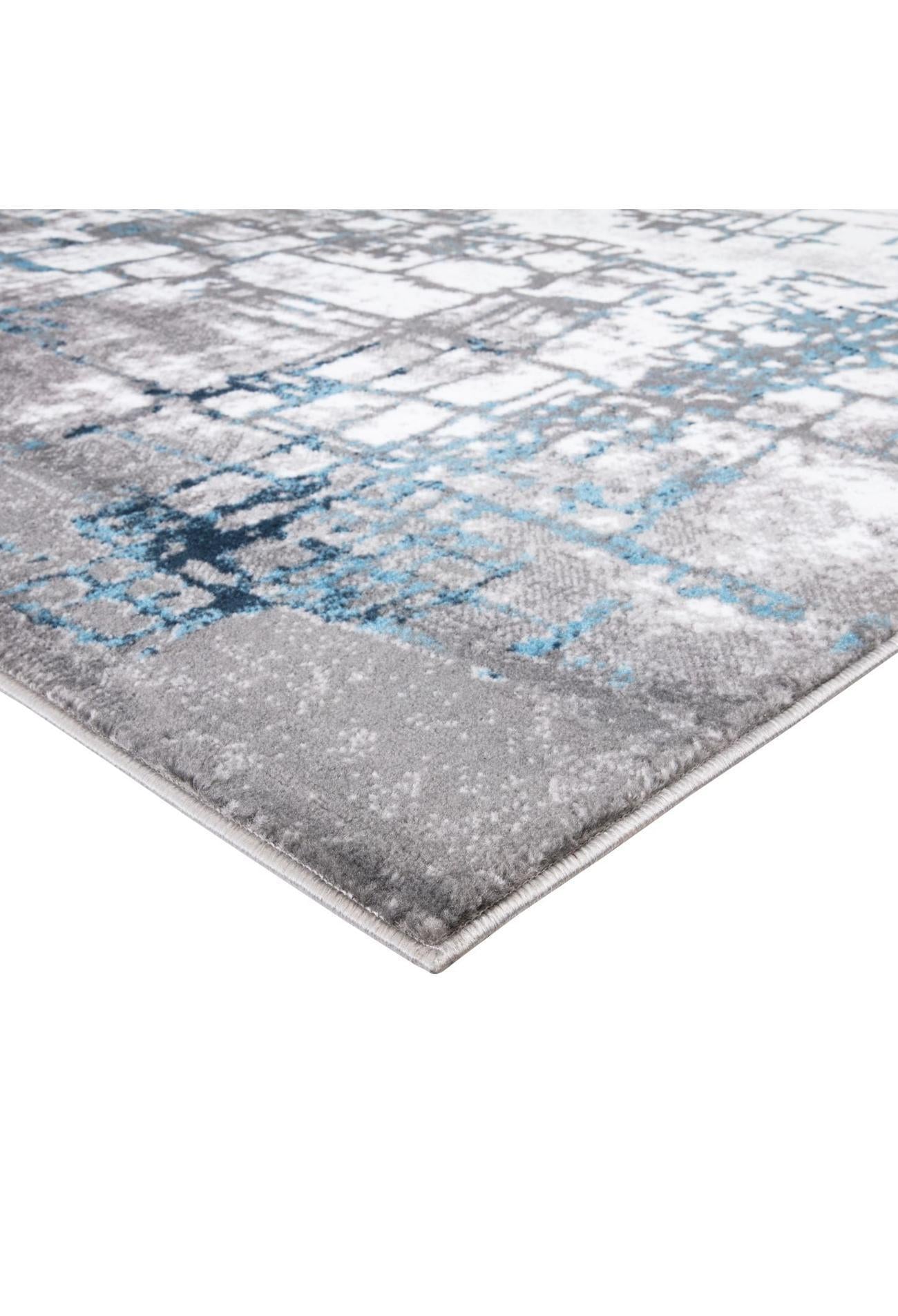 Tokyo Abstract Rug - Blue 101