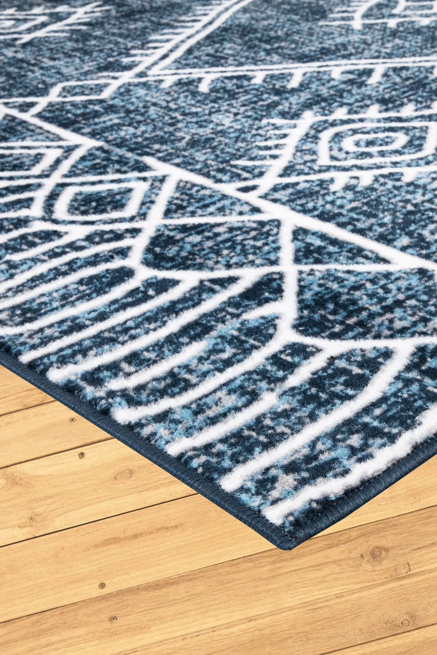 Tokyo Abstract Rug - Blue 104