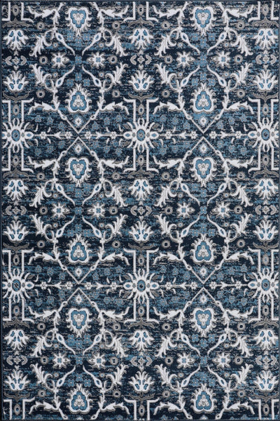 Tokyo Abstract Rug - Blue 102