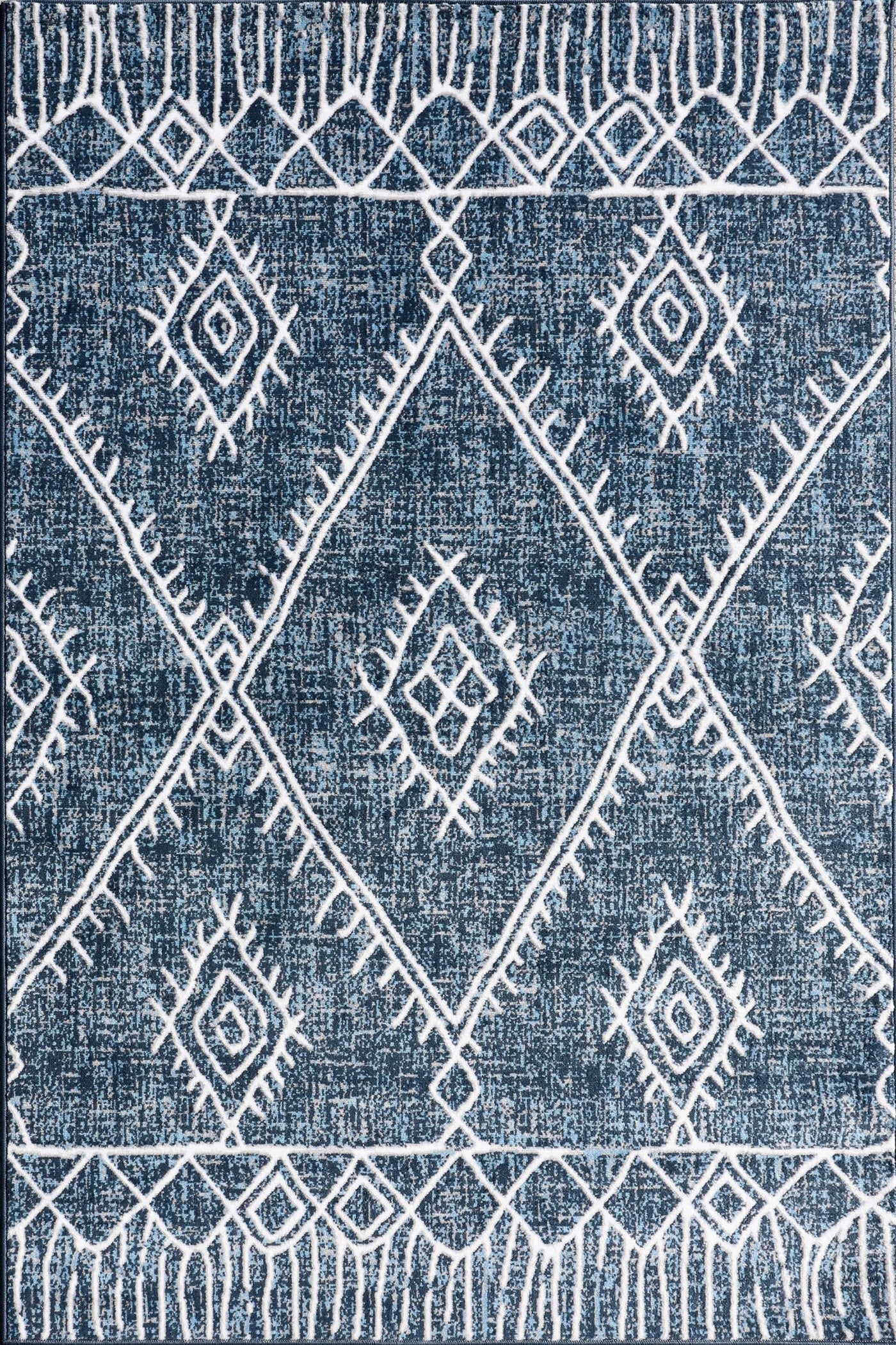 Tokyo Abstract Rug - Blue 104