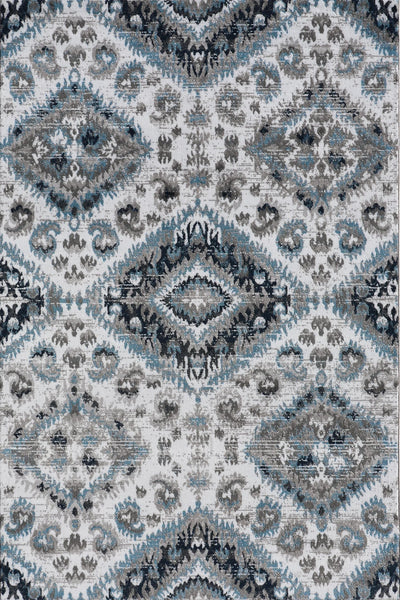 Tokyo Distressed Rug - Blue 105