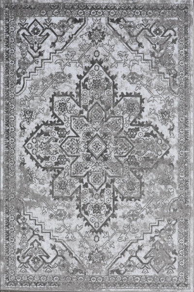 Tokyo Distressed Rug - Grey 107