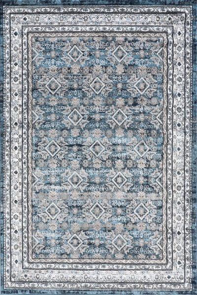 Tokyo traditional Rug - Blue 112