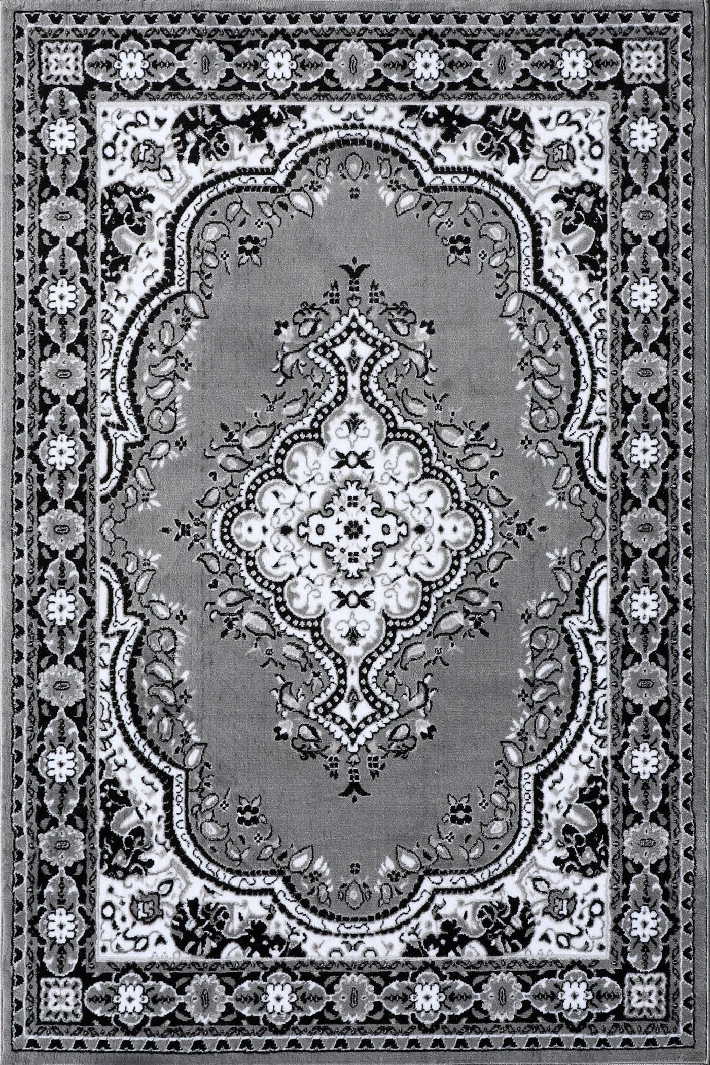 Tokyo Traditional Rug - Grey 115