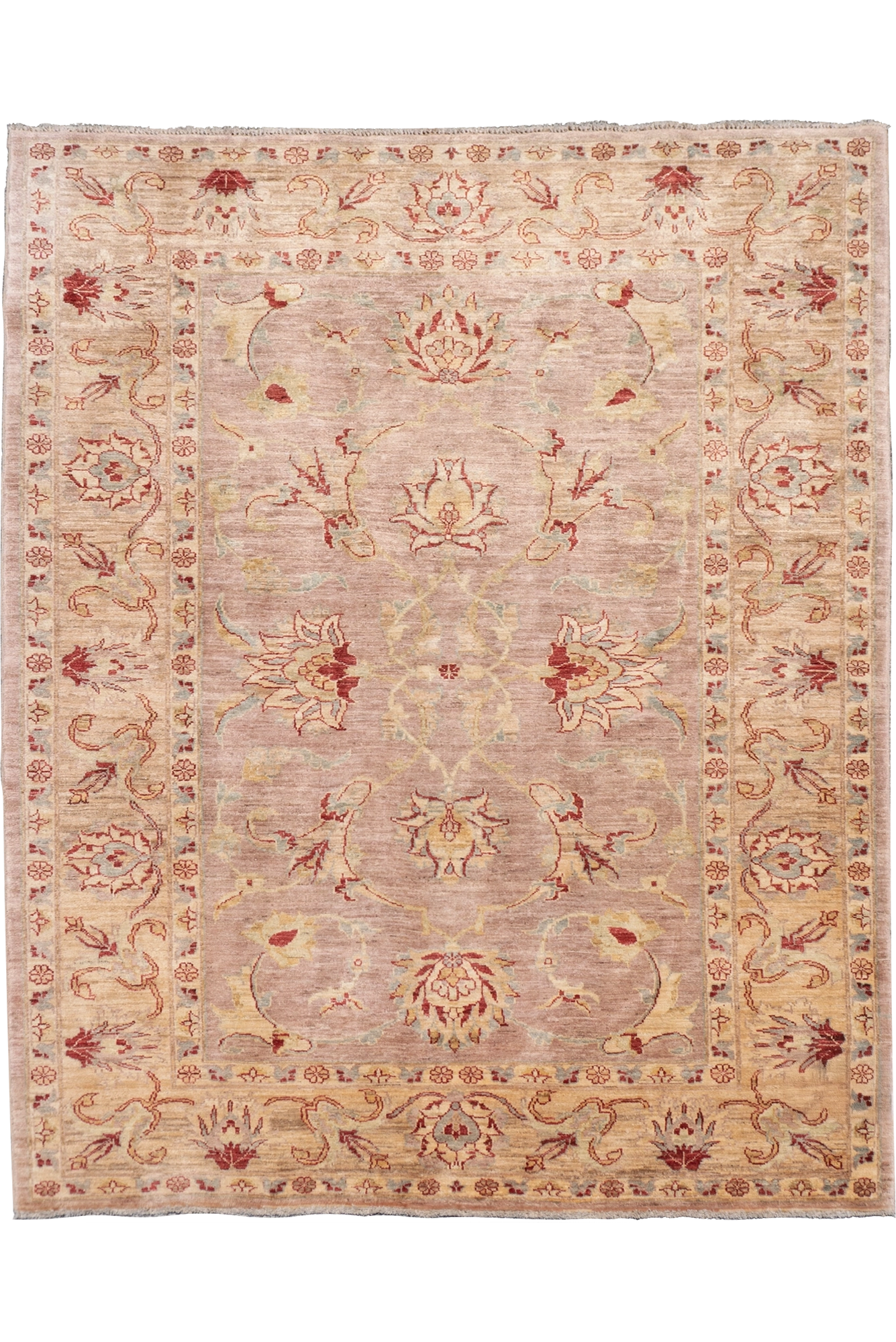 Tolidi - Uzbek Hand Knotted Wool Rug - 234x190 cm