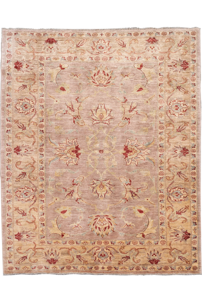 Tolidi - Uzbek Hand Knotted Wool Rug - 234x190 cm
