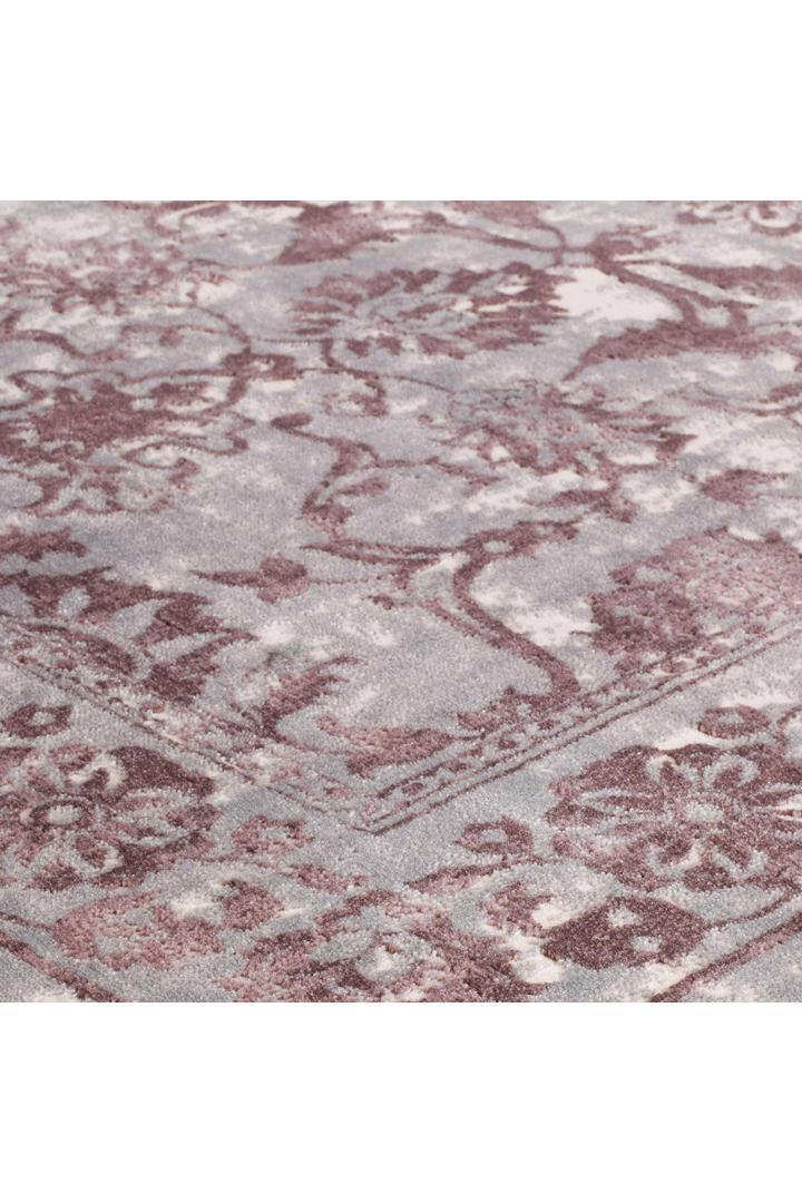 Toronto Contemporary Floral Rug - 102 Red