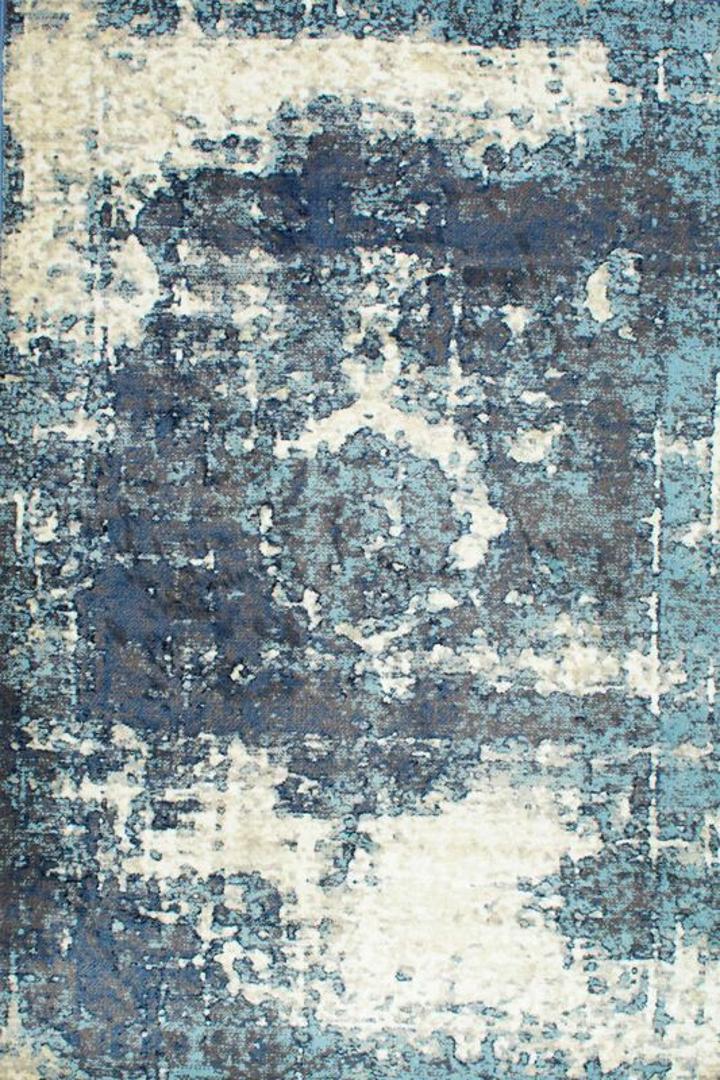 Urban Distressed Medallion Rug - 103 Blue