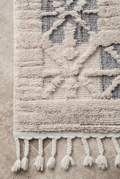 Amsterdam Fringed Rug - 103 Beige