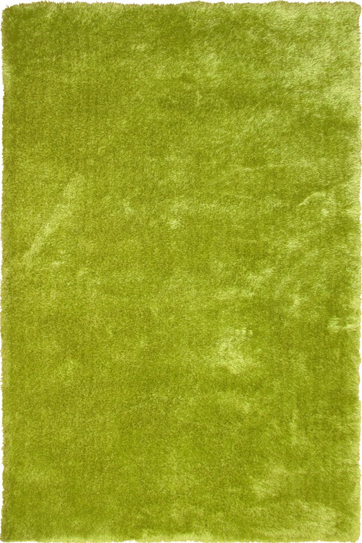 Venice Plain Shaggy Rug - 106 Green