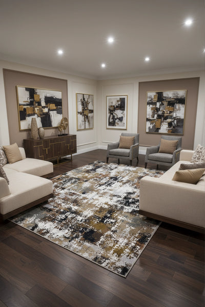 Ventures Contemporary Rug - 101 Multicolours