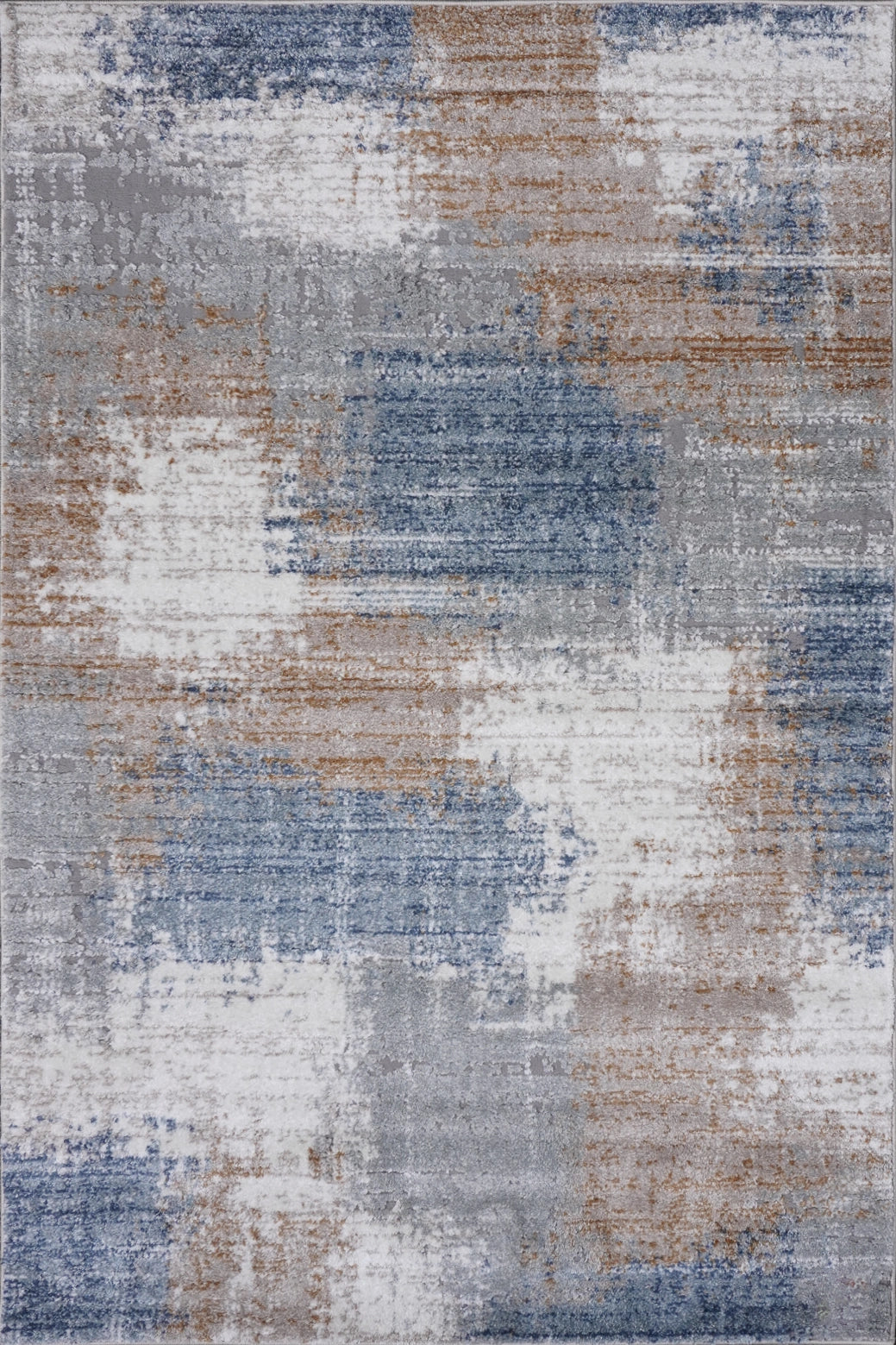 Virginia Modern Plush Rug - 106 Blue Rust