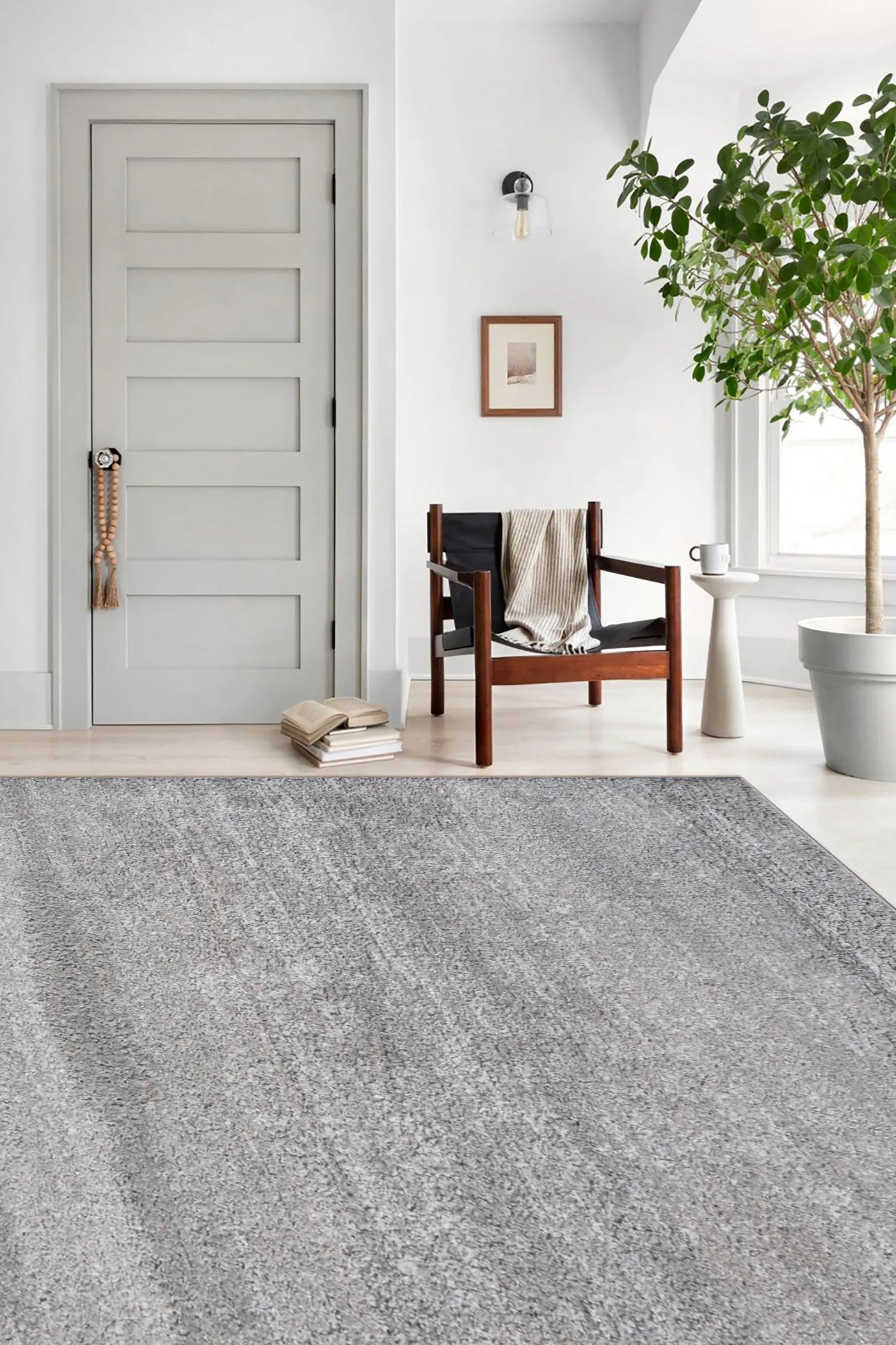 Virginia Modern Plush Rug - 107 Grey