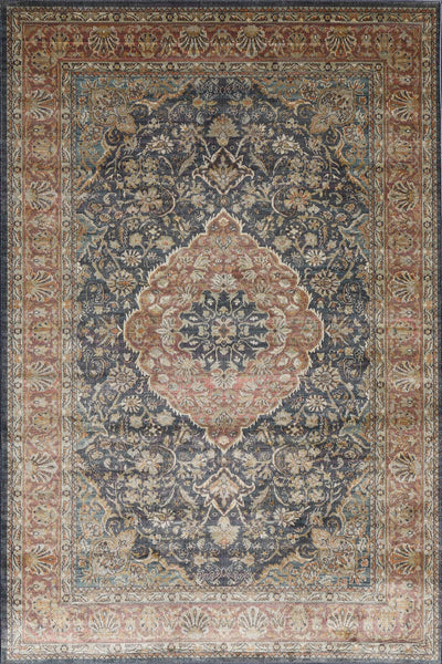 Washington Distressed Rug - 104  Multicolours