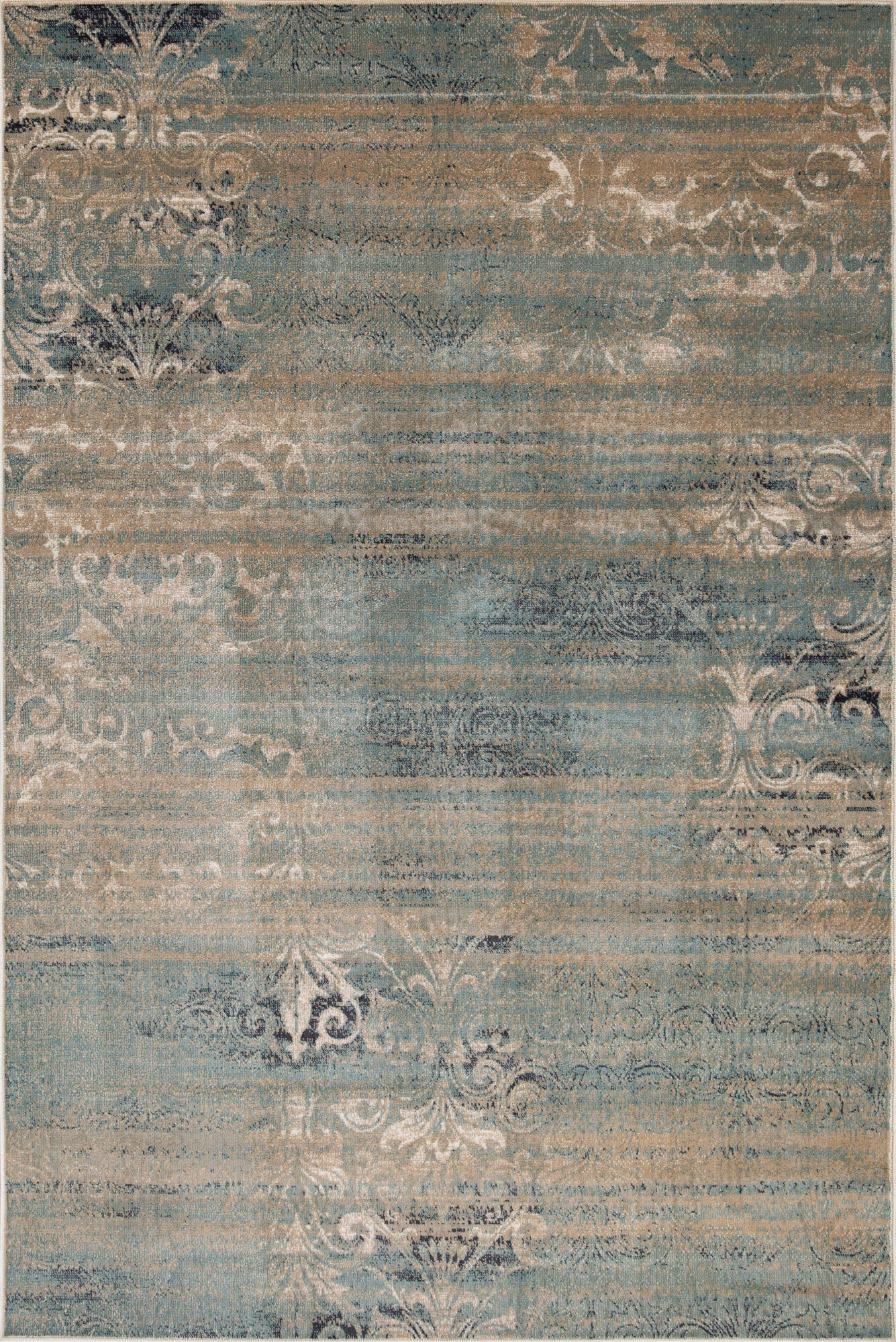 Washington Distressed Rug - 106 Green