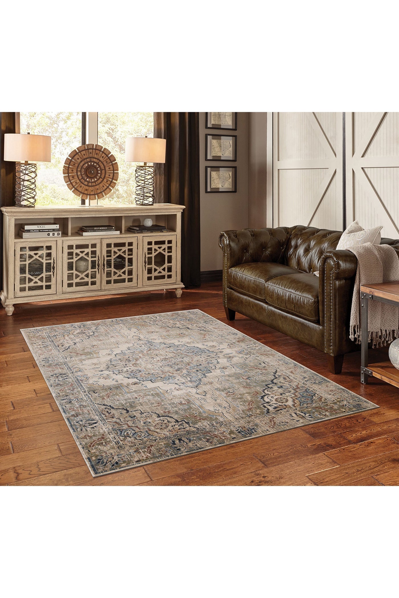 Washington Distressed Rug - 101 Beige