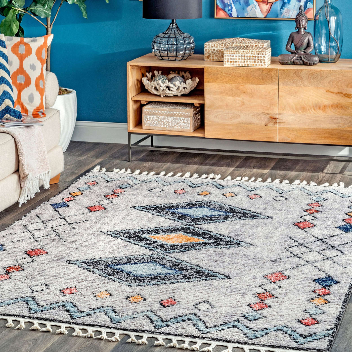 Amira Tribal Rug - 105 Multicolours