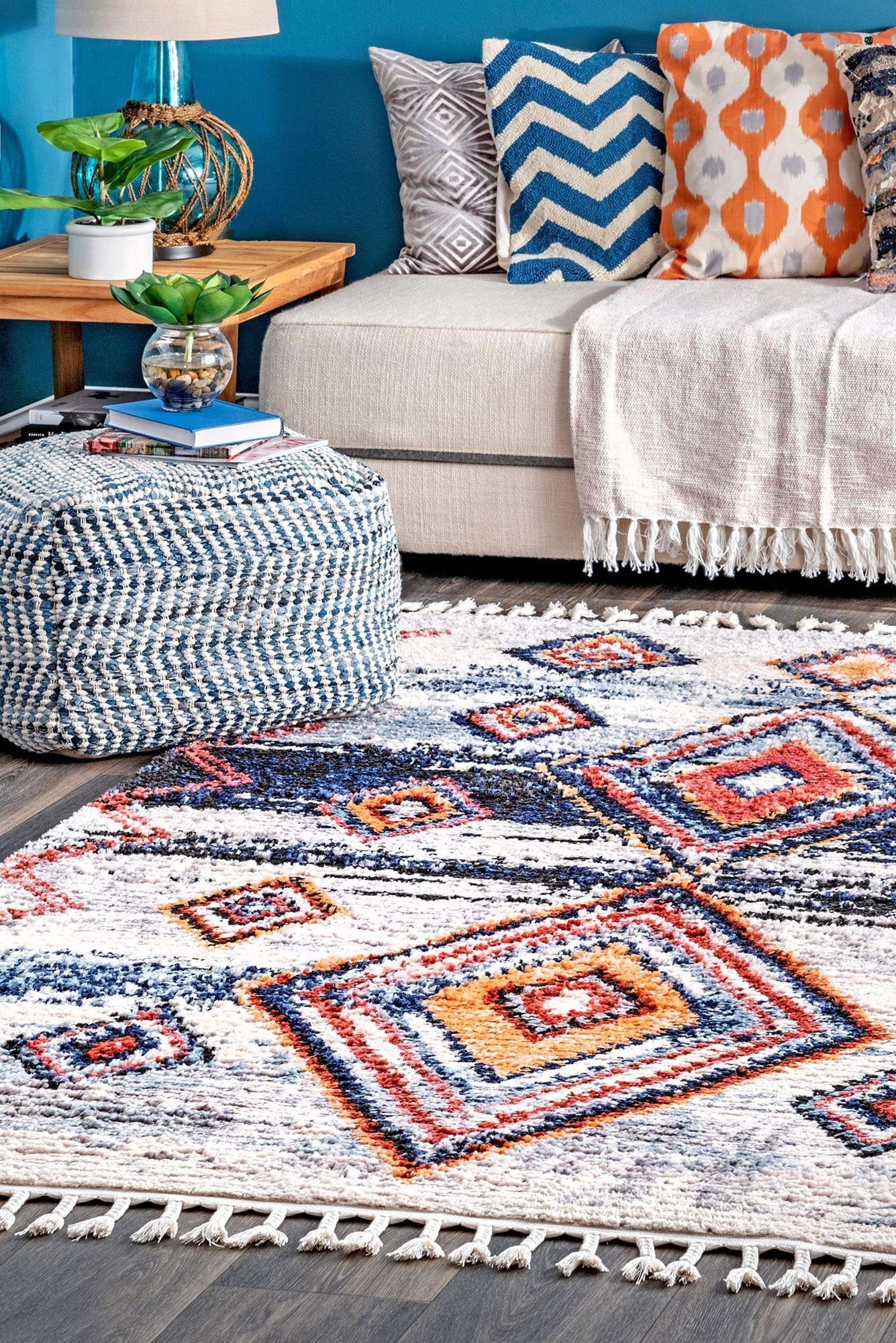 Amira Tribal Rug - 107 Multicolours