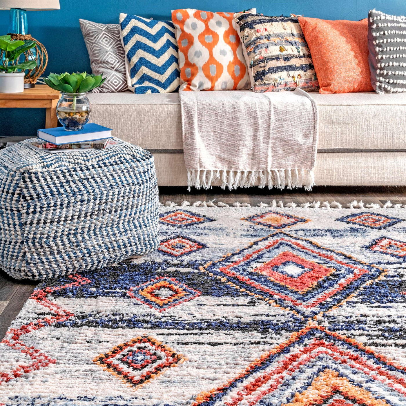 Amira Tribal Rug - 107 Multicolours