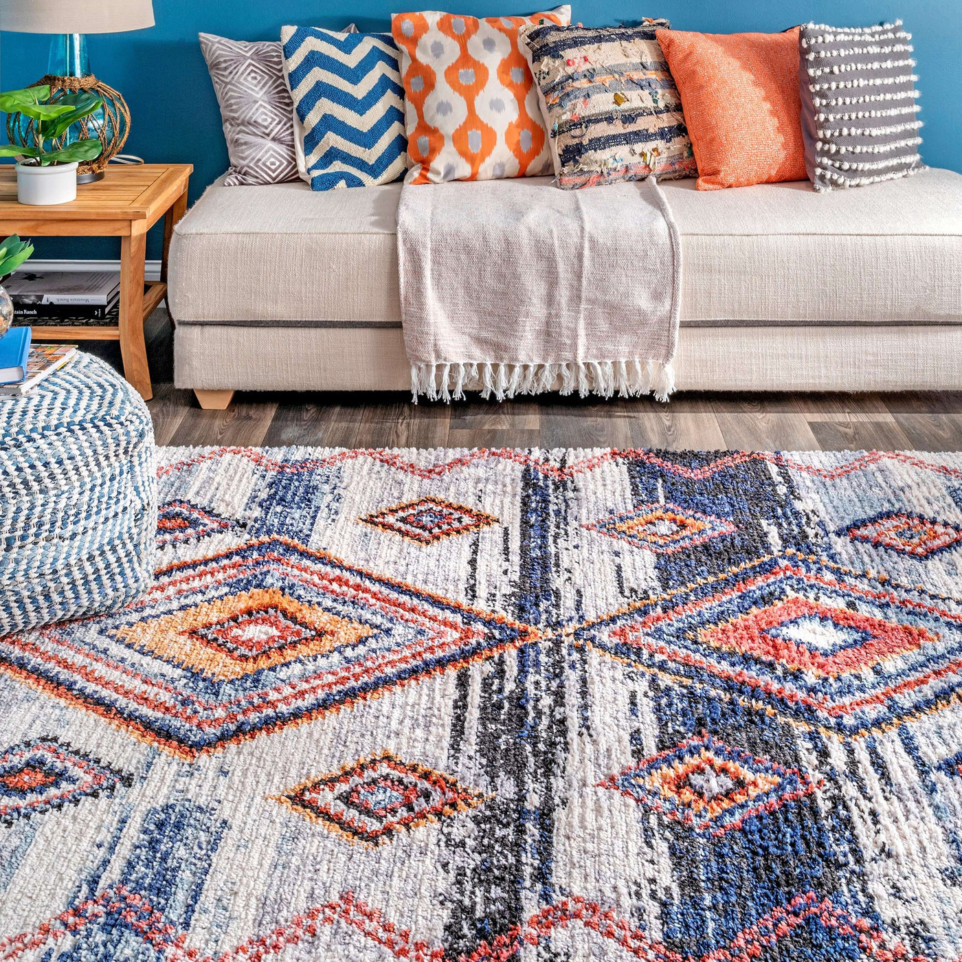 Amira Tribal Rug - 107 Multicolours