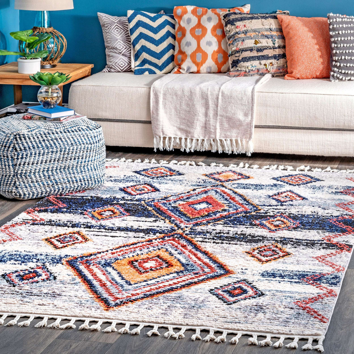 Amira Tribal Rug - 107 Multicolours