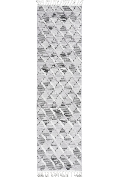 Amsterdam Fringed Rug - 109 Grey Runner