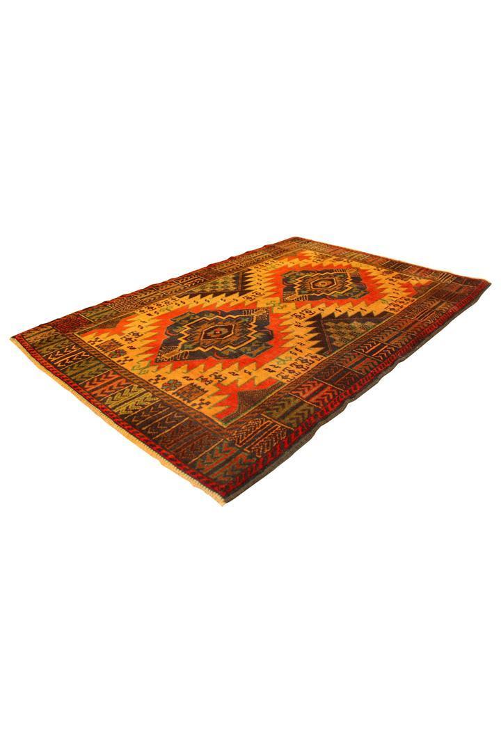 Baluch Hand Knotted Wool Rug 140x85cm