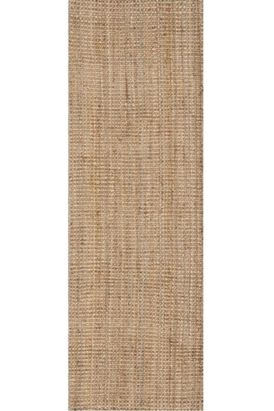 Chunky Jute Rug - 108 Natural Tucked