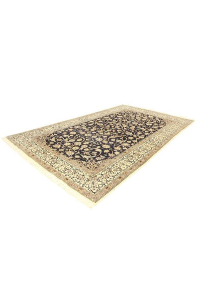 Habibian Medallion Hand Knotted Wool & Silk Rug 236x153 cm