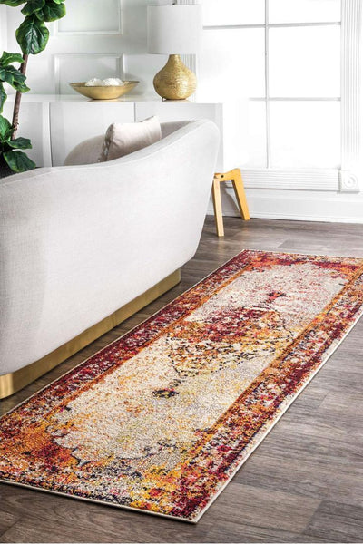 Harmony Traditional Rug - 106 Rust