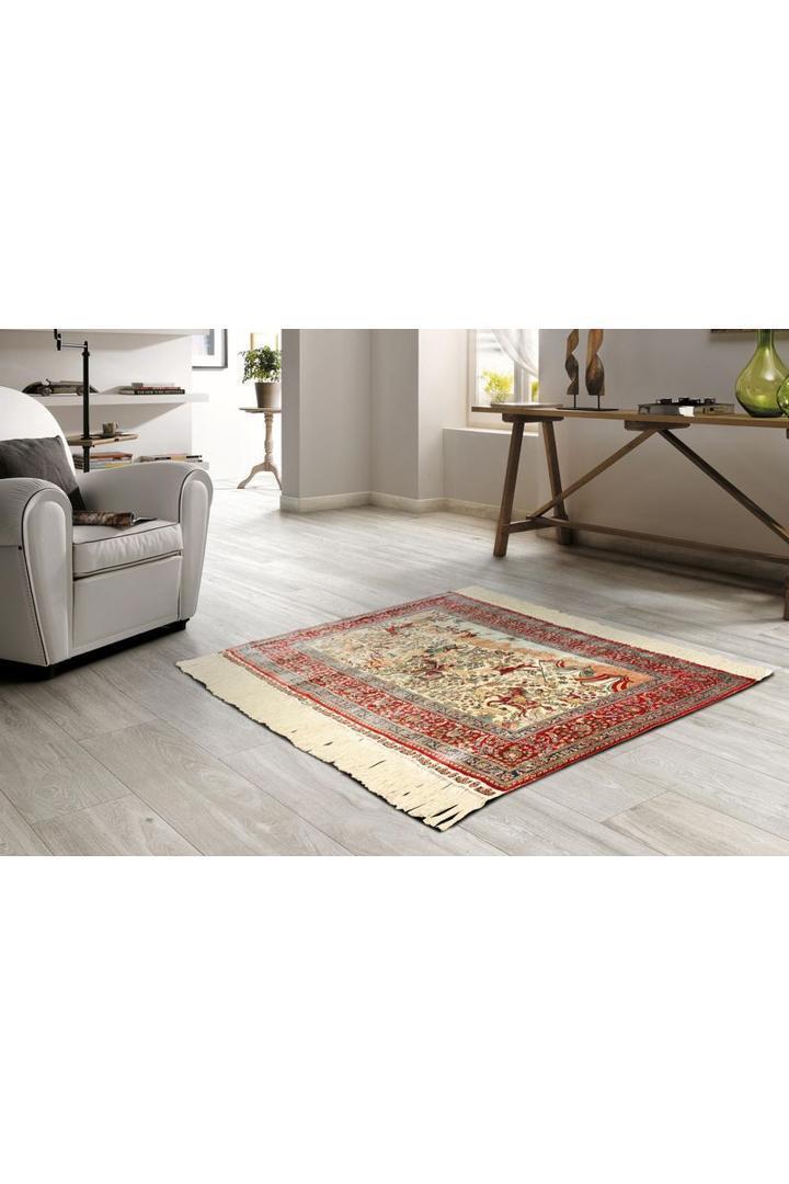 Hereke Hand Knotted Silk Rug 154X97 cm