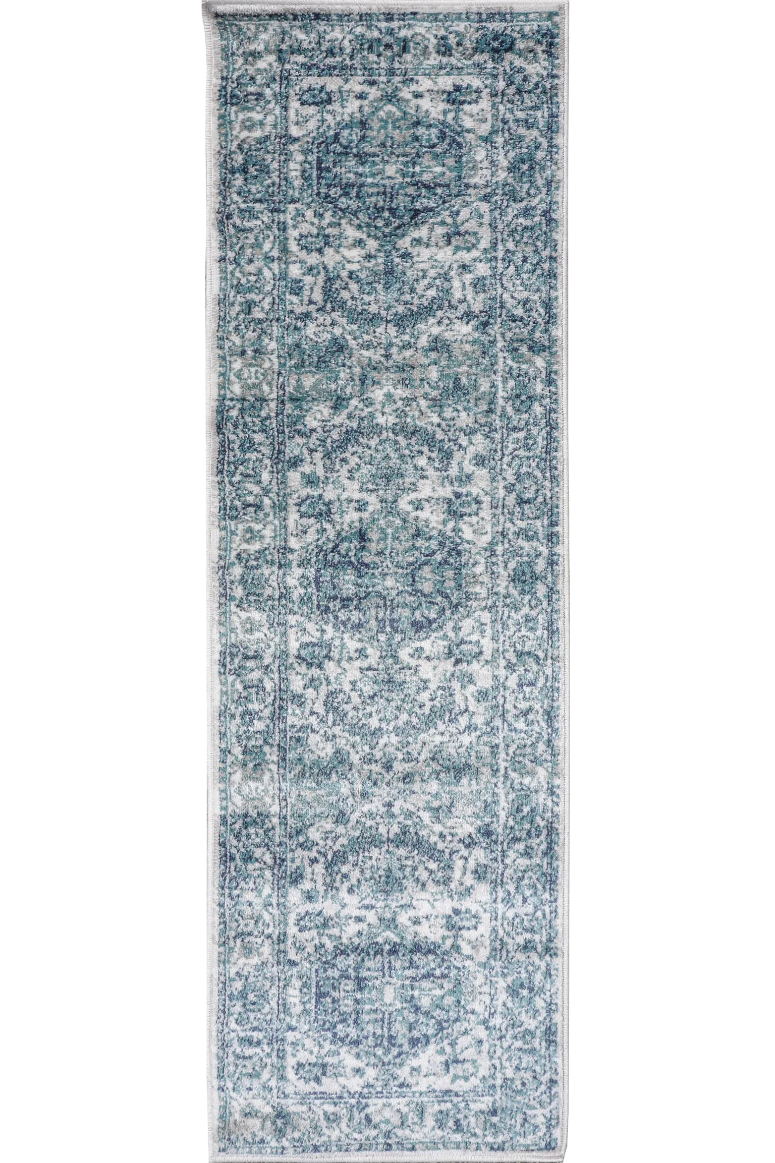 Hobart Distressed Rug - 106 Navy Runner | Cyrus Rugs