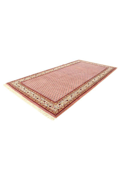 Mir Oriental Hand Knotted Wool Rug - 198x96 cm