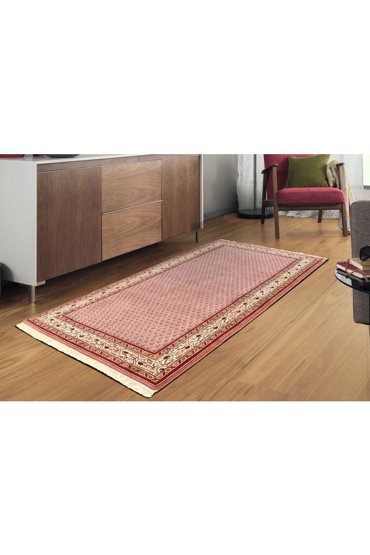 Mir Oriental Hand Knotted Wool Rug - 198x96 cm