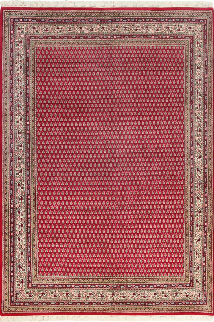 Mir Oriental Hand Knotted Wool Rug - 247x173 cm