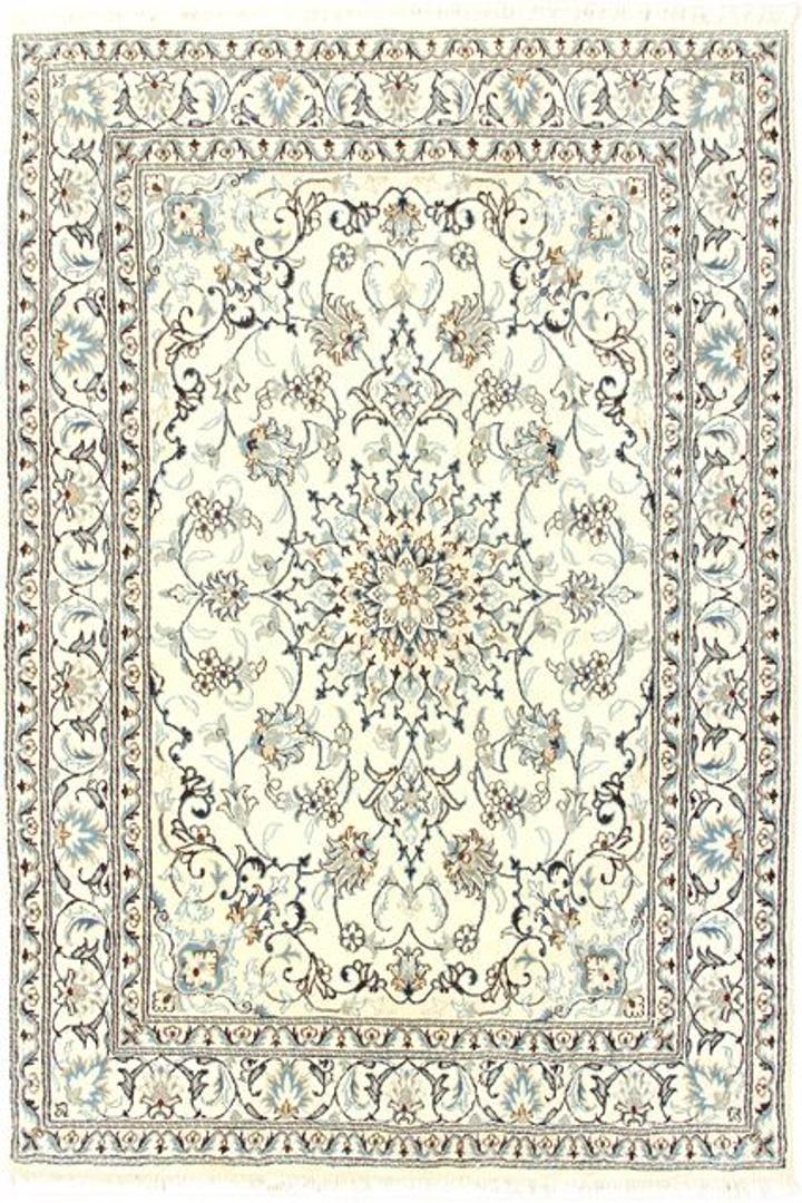 Nain Medallion Hand Knotted Wool 205x142 cm