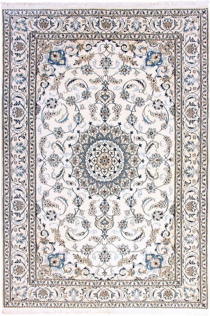 Nain Medallion Hand Knotted Wool 288x188 cm
