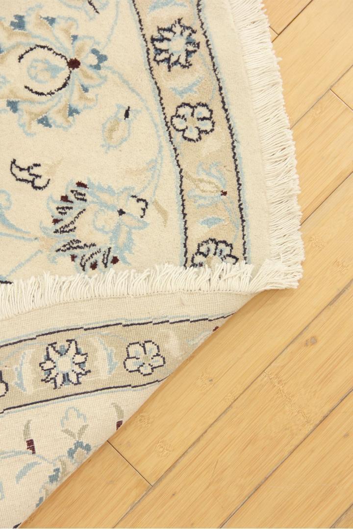 Nain Medallion Hand Knotted Wool Round Rug 295x295 cm