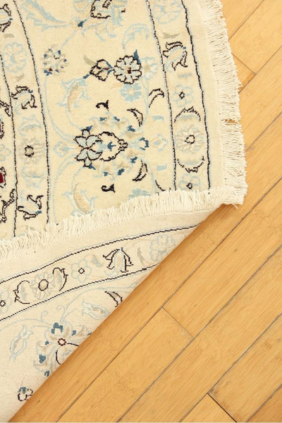 Nain Medallion Hand Knotted Wool Round Rug 295x295 cm