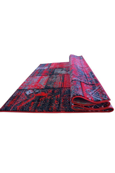 Patchwork Rug - 101 RED