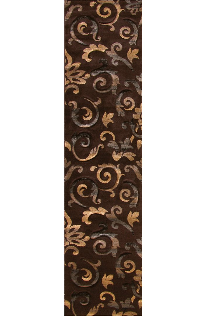 Pisa Floral Rug - 111 Brown