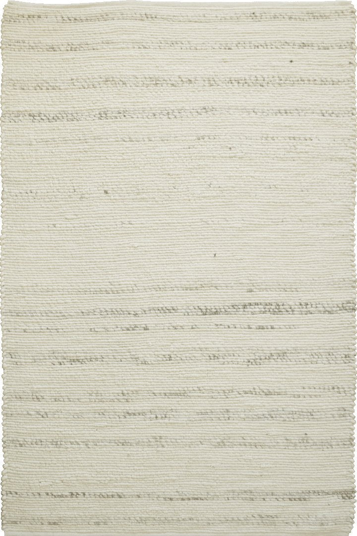 ivory Scandinavian hand loomed classic rug simple natural rustic wool blend flat weave modern carpet